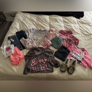 Girls size 7/8 bundle. Sleeper dress is 8-10.